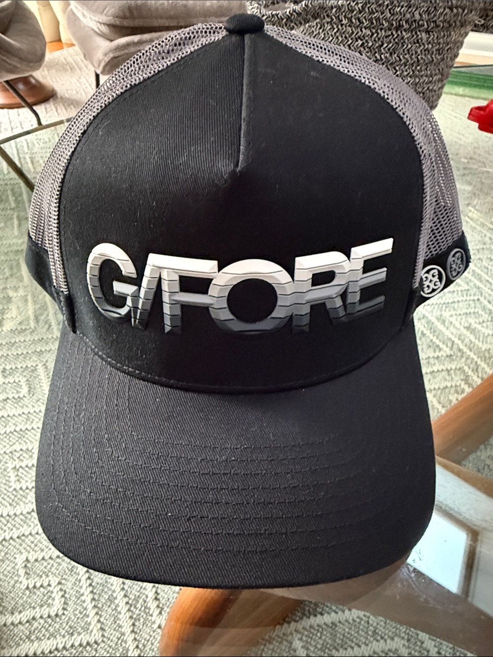 G/FORE 3D Ombrè Cotton Twill Trucker Hat NWT